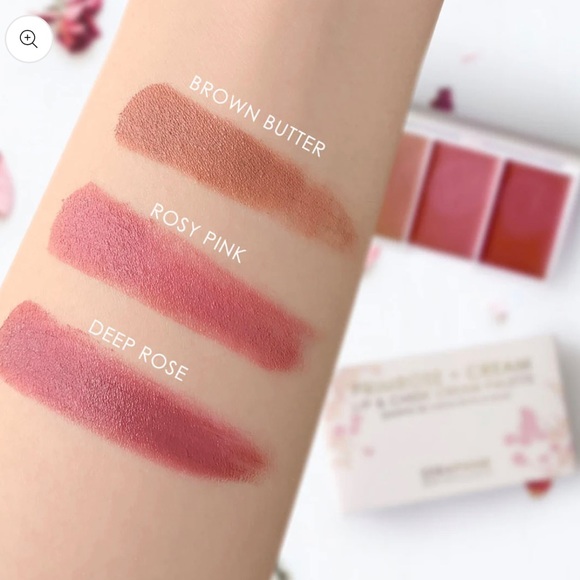 BN No Box Primrose+cream lip and cheek cream palette - Picture 2 of 3